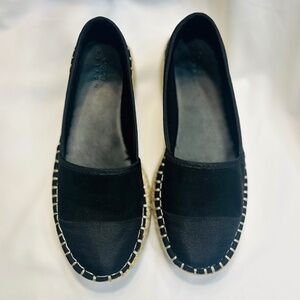 ASOS Design Round Toe Flatform Espadrille Slip On